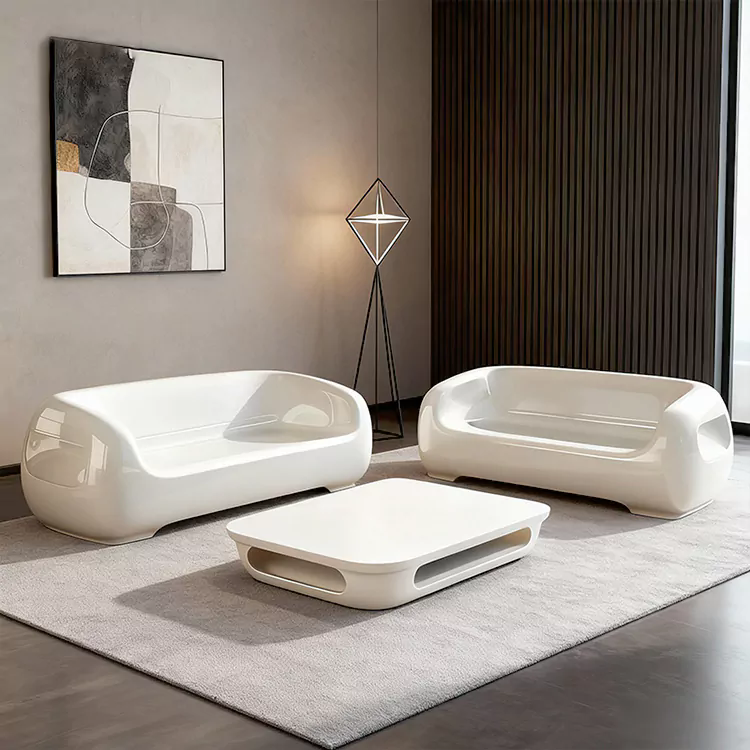 ¿Cómo proporciona una mesa de fibra de vidrio una solución duradera y elegante para espacios modernos?