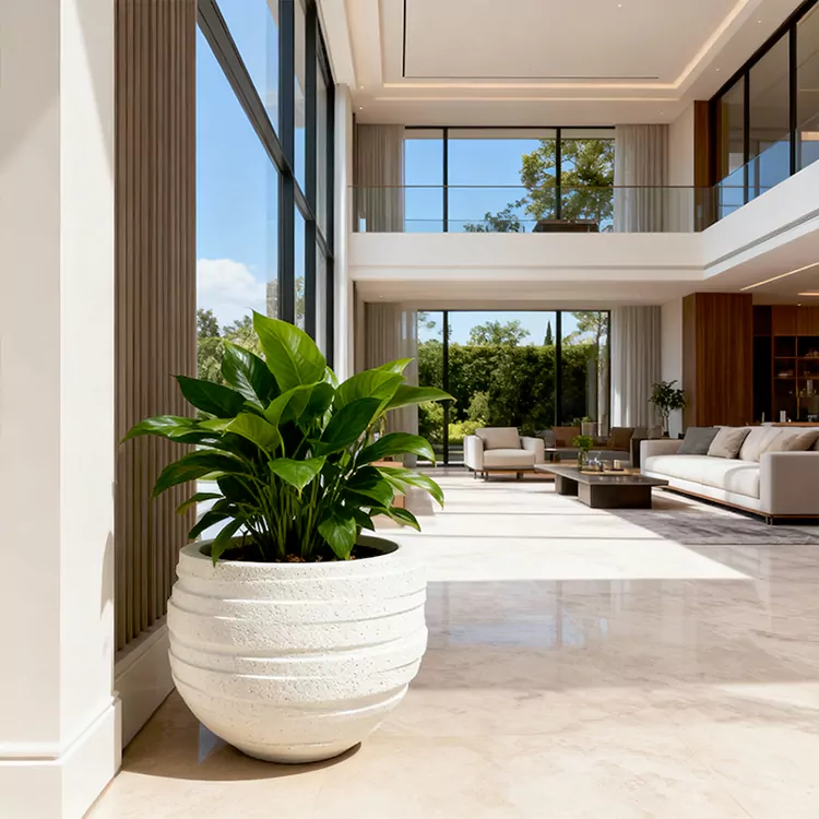 Customizable Large Fibreglass Planter