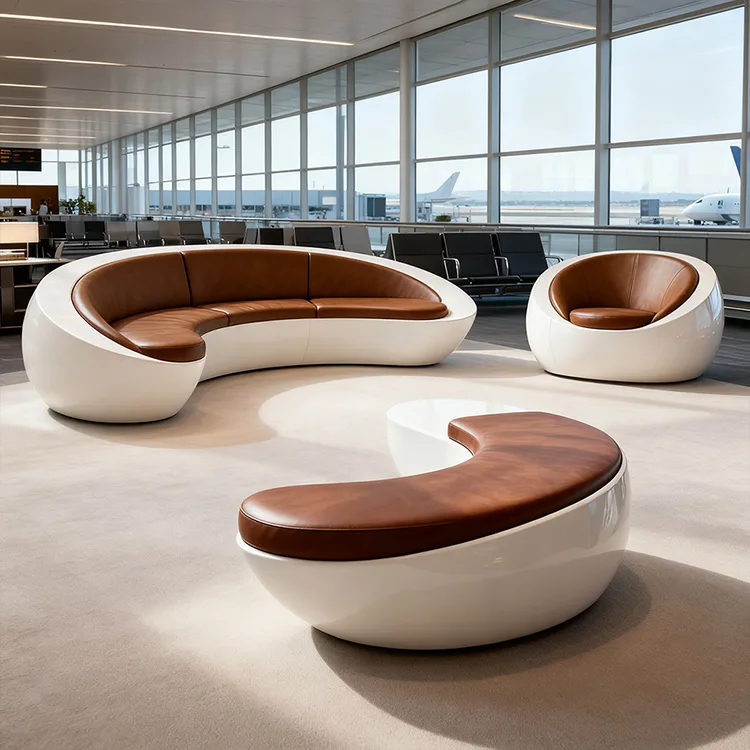 Asientos de salón modulares de FRP